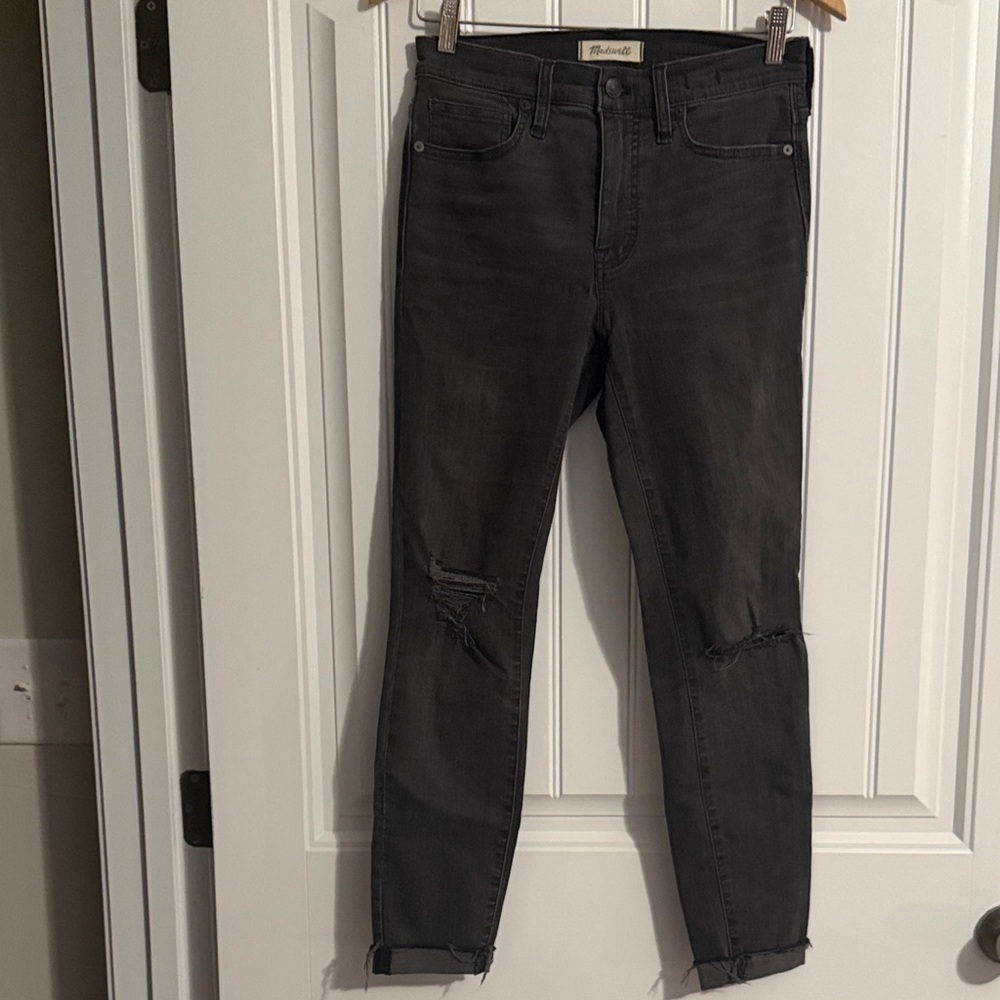 Madewell 9” High Rise Skinny Jeans Size 27